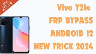 Y21e FRP Bypass Android 12 Without PC | Vivo V2140 Google Lock Remove Done Latest Security 2024