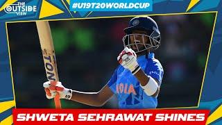 UNBEATEN knock from Shweta Sehrawat won it for India | #U19T20WorldCup | Day 1 Wrap