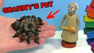 MAKING GRANNY'S PET SPIDER from Modelling Clay | TUTORIAL