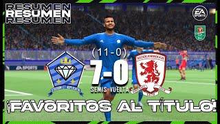 Extended Highlights | Tuzos FC 7-0 Middlesbrough | Semis - Vuelta - Carabao Cup | EA SPORTS