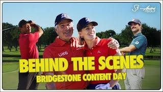 Behind the Scenes with Tiger Woods & Bridgestone!