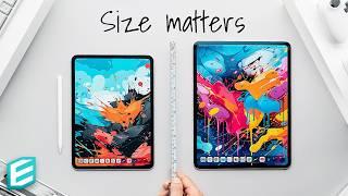 11 inch vs 13 inch iPad? Air & Pro SIZE Comparison GUIDE 2024 #iPad