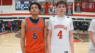 COATESVILLE vs PLYMOUTH WHITEMARSH WAS CRAZY! WE SAW 2 OF THE BEST JUMP SHOOTERS! SAJID vs HILLER