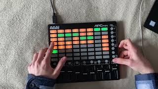 Akai apc mini in action test