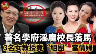 著名學府淫魔校長落馬！3名女教授竟“組團”當情婦爲其斂財，私密小樓驚現大量情色用品。誘女學生失身，騙家長錢財，噁行持續長達10年之久，最後他是怎麼落馬的？#调查#事件#真相@TangtangSay