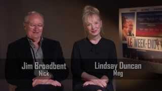 Jim Broadbent and Lindsay Duncan Interview - Le Week-End