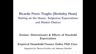 EHHF Expectations - Ricardo Perez-Truglia