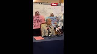 [SINAR LIVE] Sidang media , Tun Dr Mahathir Mohamad berkenaan isu Kampung Sungai Baru