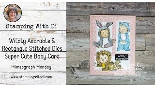 Wildly Adorable with Rectangle Stitched Dies - Mimeograph Monday | Stampin' Up!