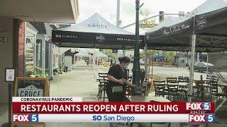 Restaurants Reopen After Ruling