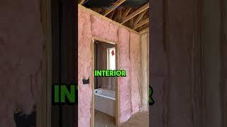 Insulation Differences in New Construction Home