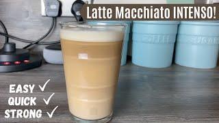 A2B Latte Macchiato INTENSO Coffee Recipe - Give your latte an extra kick! | Nespresso Recipes