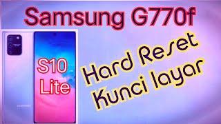 Cara Reset kunci layar Samsung S10 Lite ( G770F ) Format data/ hard reset #teknisihaohao