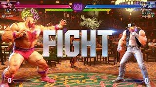 Street Fighter 6  Itazan (Rank #1Zangief) Vs Junior (Rank #1Terry)  SF6 High Level Match's!