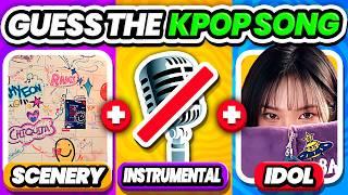 Guess the K-Pop Song by 3 Clues Challenge! | KPOP QUIZ 2025