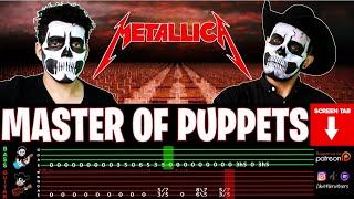 【METALLICA】[ Master Of Puppets ] cover by Dotti Brothers | GUITAR/BASS LESSON