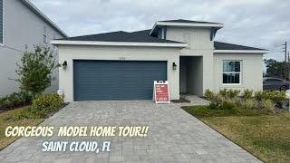 GORGEOUS Model Home Tour | Prairie Oaks Home For Sale | Saint Cloud FL | Interior Design