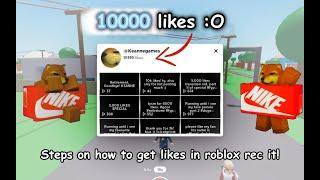 Roblox Ming Rec it | Steps on how to Get likes EASIER AND FASTER in REC IT!