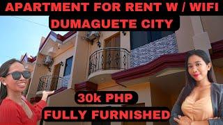 APARTMENT FOR RENT IN DUMAGUETE CITY/3 BEDROOM 2 BATHS FULLY FURNISHED