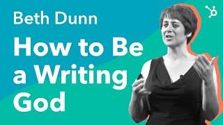 How to Be a Writing God, Beth Dunn Keynote