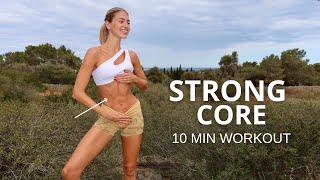 10 MIN. STRONG CORE WORKOUT - do this for 7 days / toned upper, lower & side abs