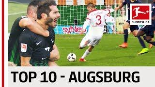 Top 10 Goals - FC Augsburg - 2016/17 Season