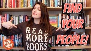 Find Your BookTube Community | #BookBreak