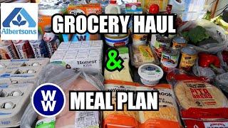 Weekly Grocery Haul WW Points Included PLUSWeekly FAMILY FRIENDLY Meal Plan Menu! Weight Watchers