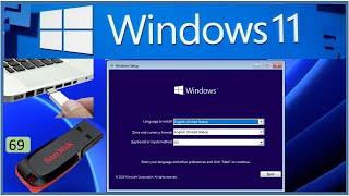 How to setup Windows 11 using pendrive [psbd24]