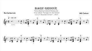 Red Garland - Bags' Groove (transcription)