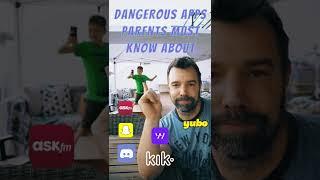 Dangerous apps your kids better not use #dangerousapps #kidsonlinesafety