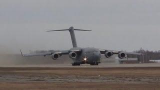 C-17 Globemaster III Powerful Takeoff