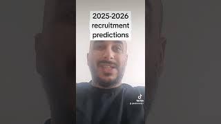 Recruitment Agency predictions for 2025 & 2026