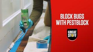 Sealing Out Bugs & Pests: Great Stuff™ Pestblock with Smart Dispenser™