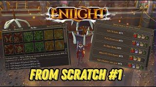 Dark souls x RSPS?!?! From Scratch #1/ Starter guide - Enlight RSPS Huge giveaway