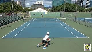 Jake Will vs. Andre Ajed R3 HIGHLIGHTS - UTR Flex League Hawaii (Jan) 2021