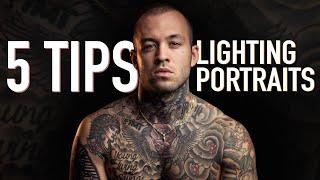 5 Easy LIGHTING TIPS for Impactful PORTRAIT Photography 