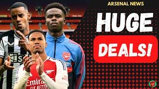 Arsenal To Break Transfer Record For Isak! | Al Nassr To Sign Gabriel For €100M?