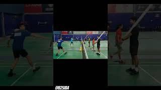 Crazy Badminton training