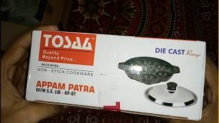 Tosaa Non stick seven cavity appam patra