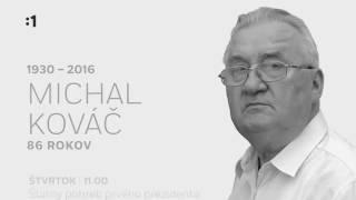 Spomienka na prezidenta Michala Kováča (1930 - 2016)