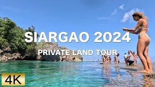 SIARGAO 2024 PRIVATE LAND TOUR |4K|