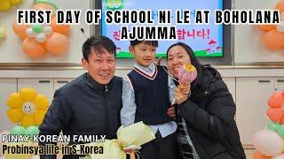 Vlog 215 FIRST DAY OF SCHOOL| ELEMENTARY SCHOOL IN SOUTH KOREA| PINAY KOREA FAMILY