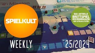 Weekly 25/2024 // Brettspiel-Reviews, Spieletreff, Vorschau