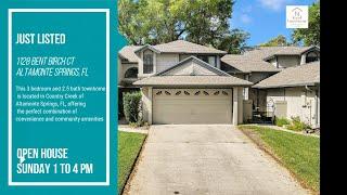 Just Listed 1128 Bent Birch Ct Altamonte Springs, FL