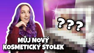 UKLÍZÍM A ORGANIZUJI NOVÝ KOSMETICKÝ STOLEK / TŘÍDÍM KOSMETIKU
