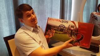 Мой первый металлодетектор  Minelab X-terra 505