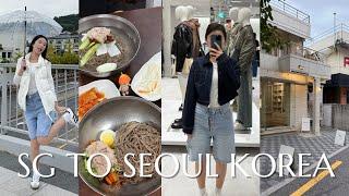 SG TO SEOUL KOREA: shopping at hannamdong & exploring apgujeong, cafes in seoul, mini haul [VLOG]