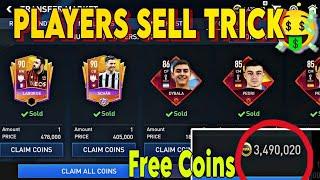 How To sell Players Faster in Fifa mobile  | fifa mobile players selling trick and free coins 