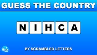 Guess The Countries In Asia By Scrambled Letters - Quiz Guess The Country